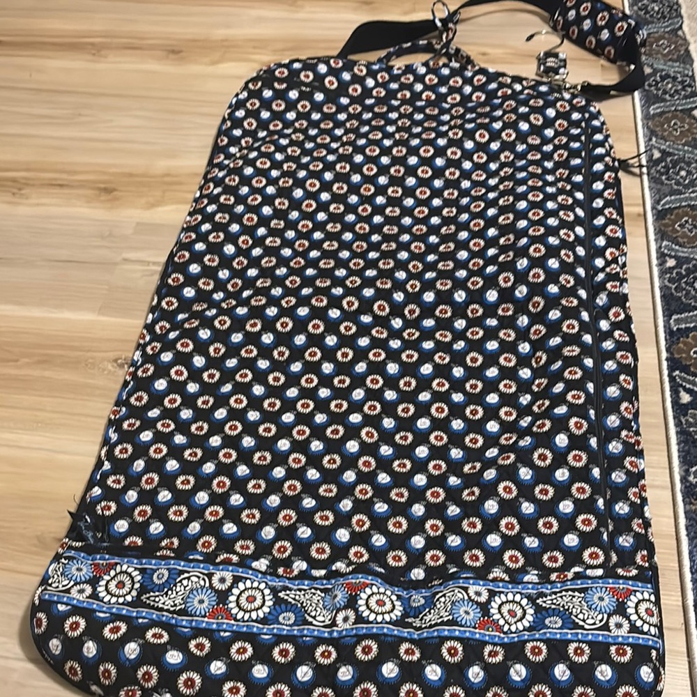 Vera Bradley Black and Blue Floral Bag